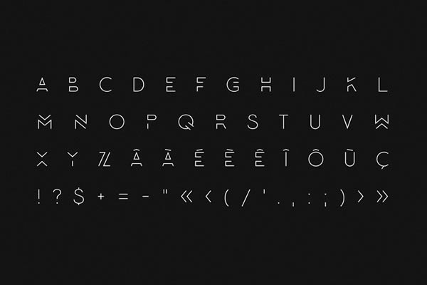 Шрифт Lombok Futuristic Free